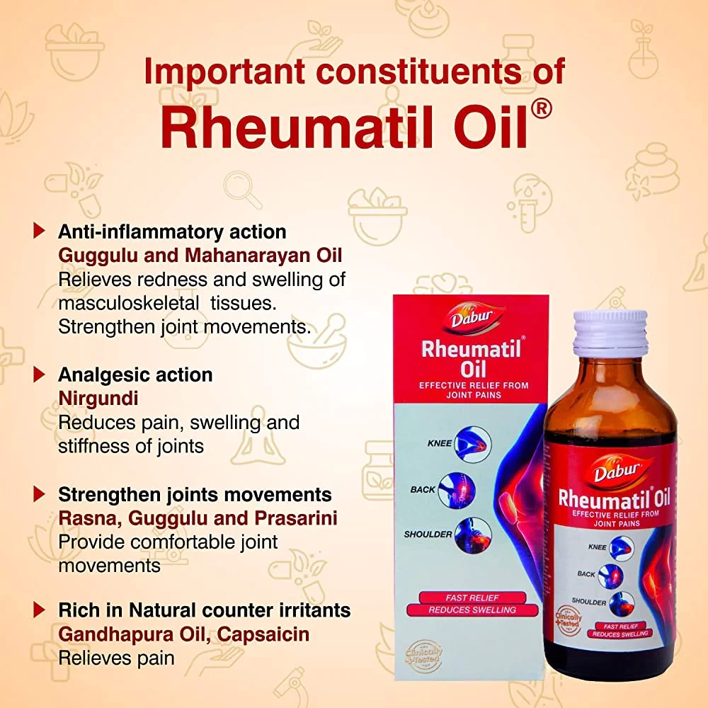 Dabur Rheumatil Oil, 50 ml-2.webp